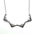 14K Gold & Black Diamond Star Of Bethlehem Opening Magnetic Necklace